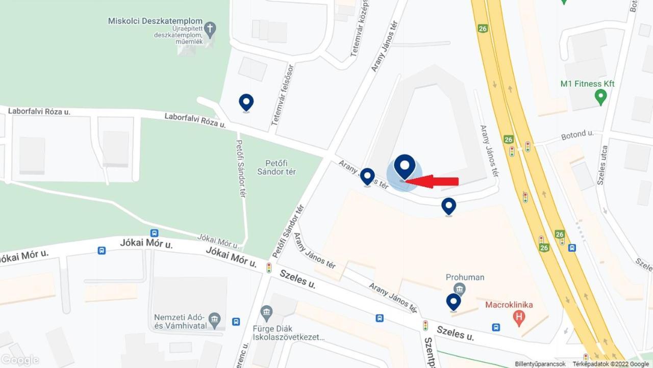 Aj - Ter Apartman Miskolc Eksteriør bilde